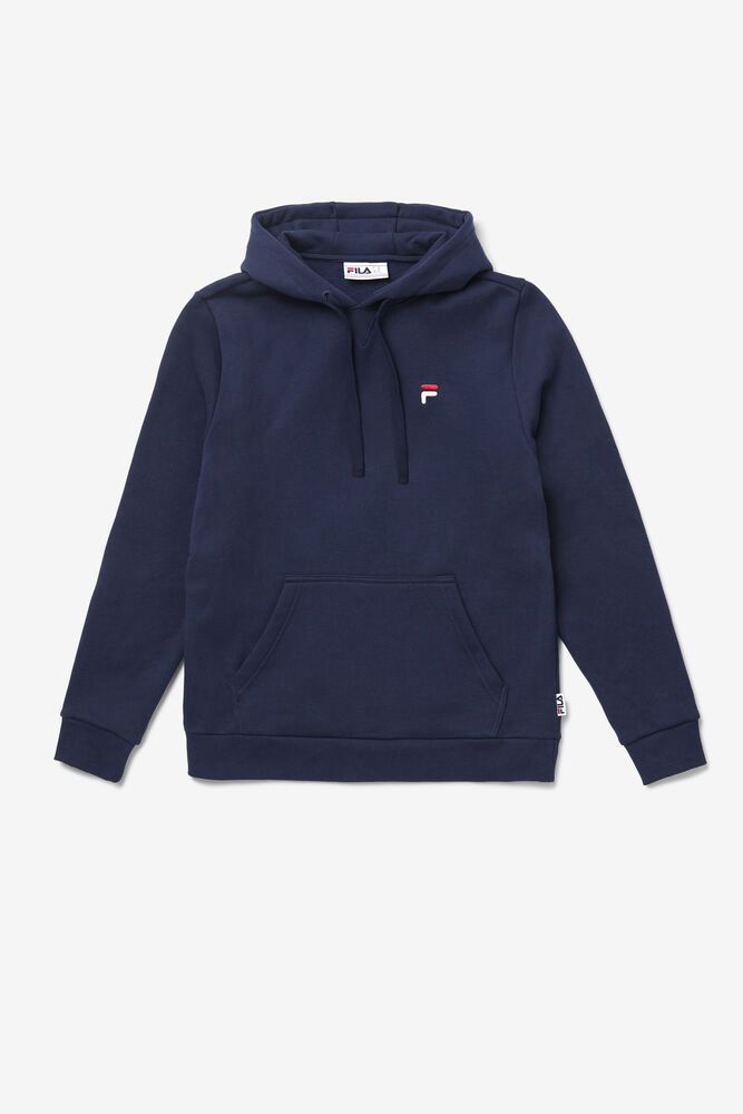 Fila Hoodie Mens Navy - Luka - Philippines 0148372-KS